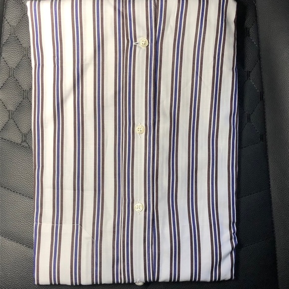 NWT $460 Corneliani 15.75 Shirt Large - Picture 3 of 4